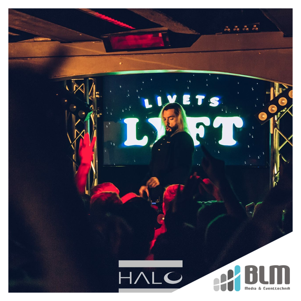 BLM Salvatore Ganacci Halo Hamburg 3, Veranstaltungstechnik von BLM Media