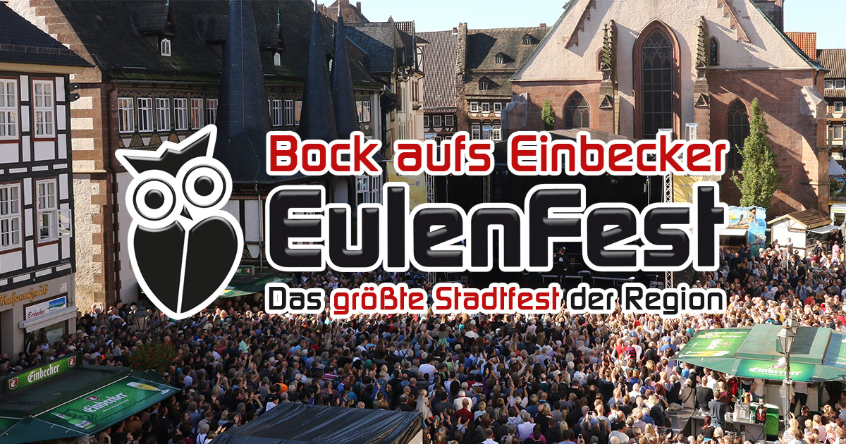 Bock aufs Einbecker Eulenfest 2019!, Veranstaltungstechnik von BLM Media