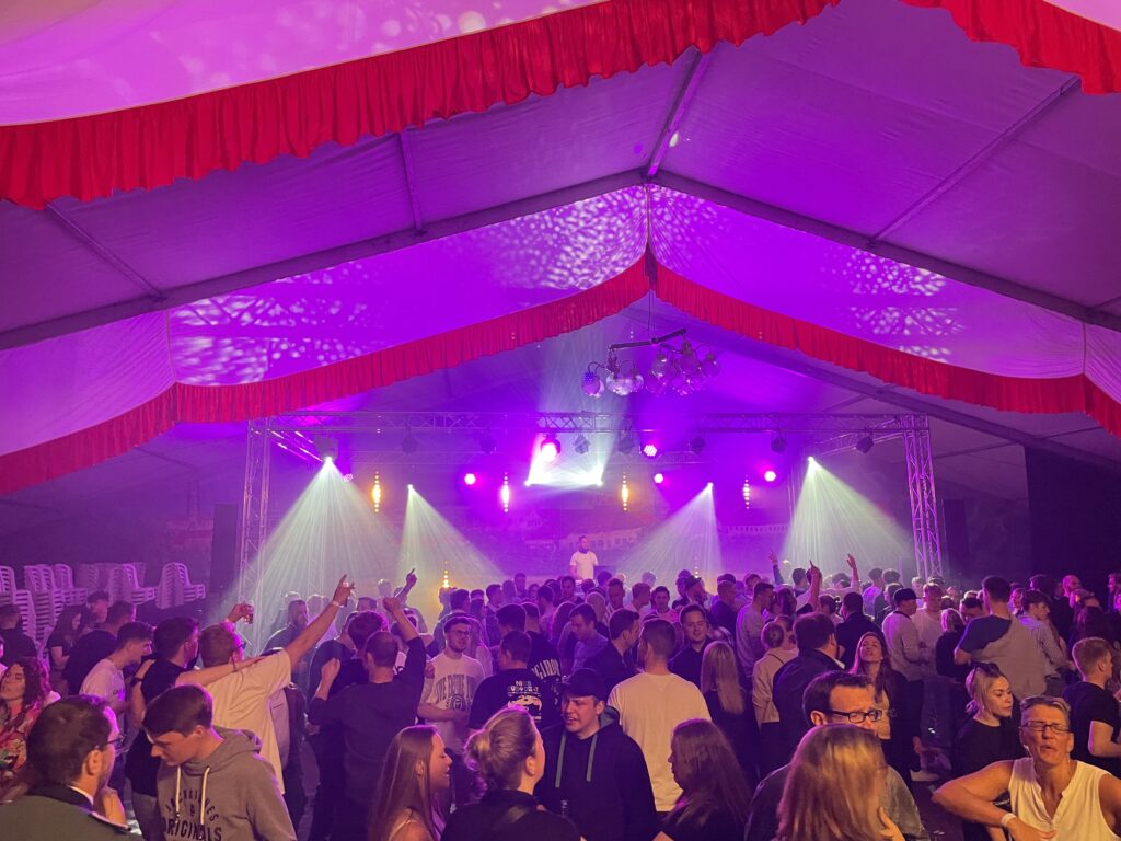 Schützenfest Stahle 2023, Veranstaltungstechnik von BLM Media