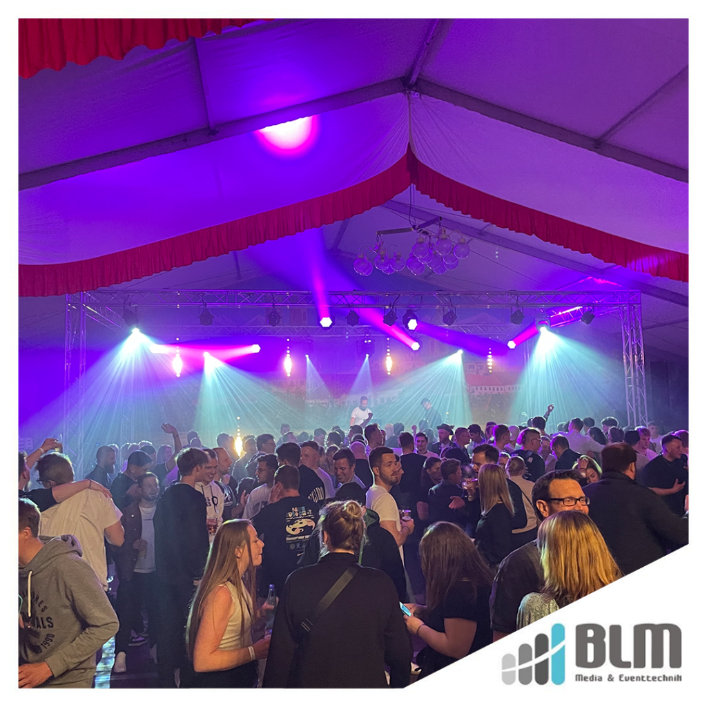 Schützenfest Stahle 2023, Veranstaltungstechnik von BLM Media