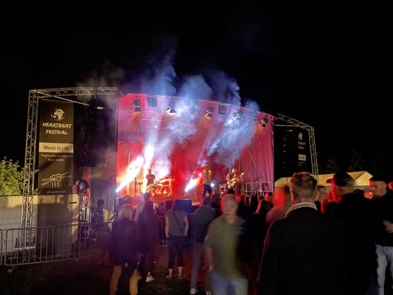 Global Heartbeat Festival in Meinbrexen, Veranstaltungstechnik von BLM Media