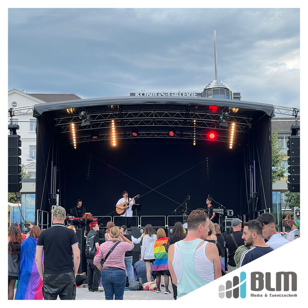 CSD-Kassel-auf-dem-Friedrichplatz-11, Veranstaltungstechnik von BLM Media
