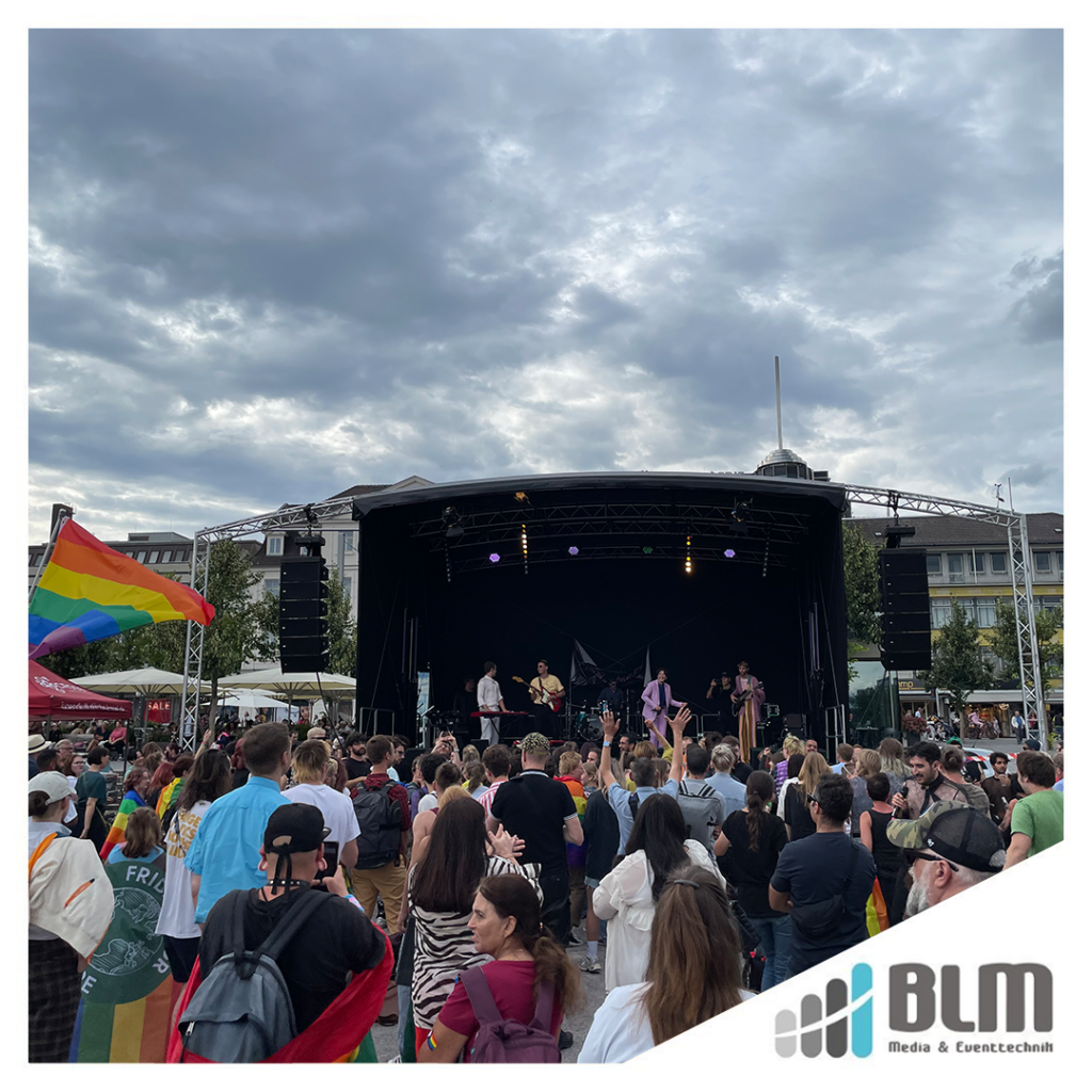 CSD-Kassel-auf-dem-Friedrichplatz-8, Veranstaltungstechnik von BLM Media