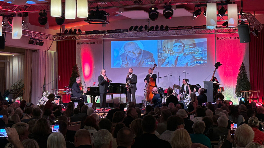 Ein Abend voller Wortkunst, Veranstaltungstechnik von BLM Media