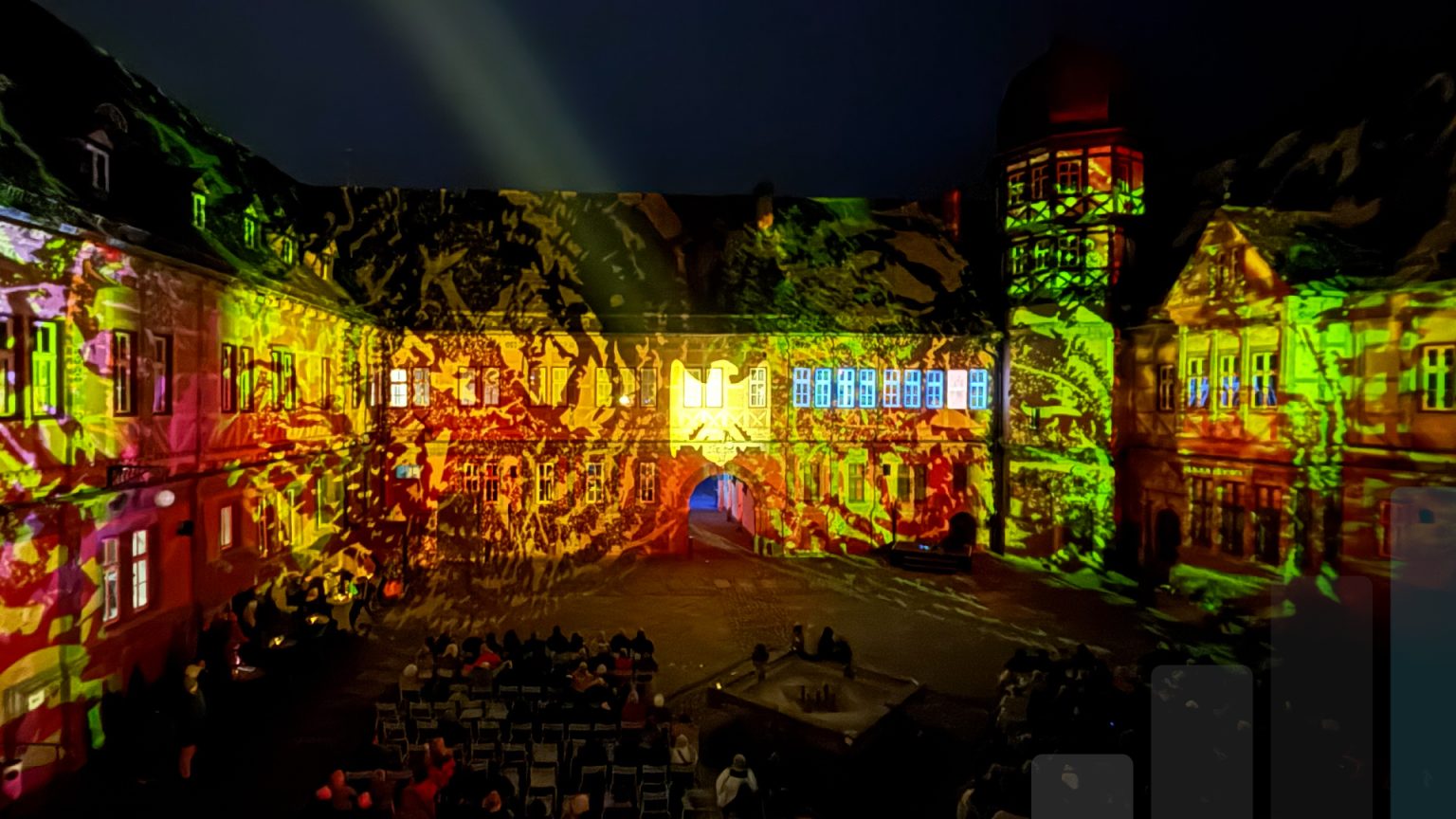 Triumphal zurück, Veranstaltungstechnik von BLM Media