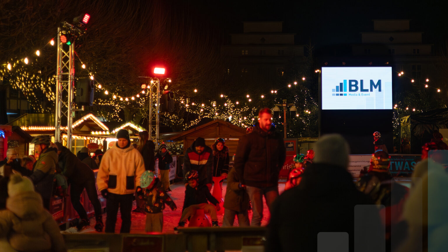 Weihnachtsmarkt Holzminden, Veranstaltungstechnik von BLM Media