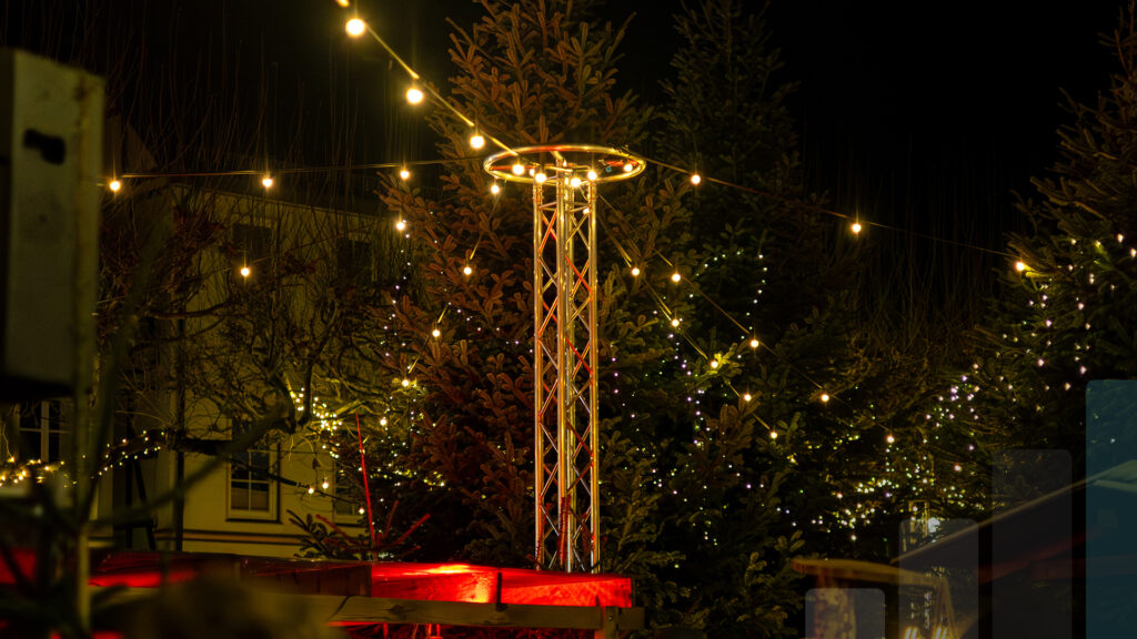 Weihnachtsmarkt Holzminden, Veranstaltungstechnik von BLM Media