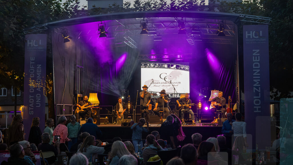 Marktsommer Finale in Holzminden, Veranstaltungstechnik von BLM Media