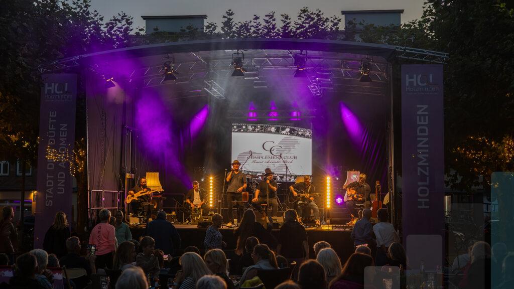 Böhse Onkelz Cover Band Glorreiche Halunken, Veranstaltungstechnik von BLM Media