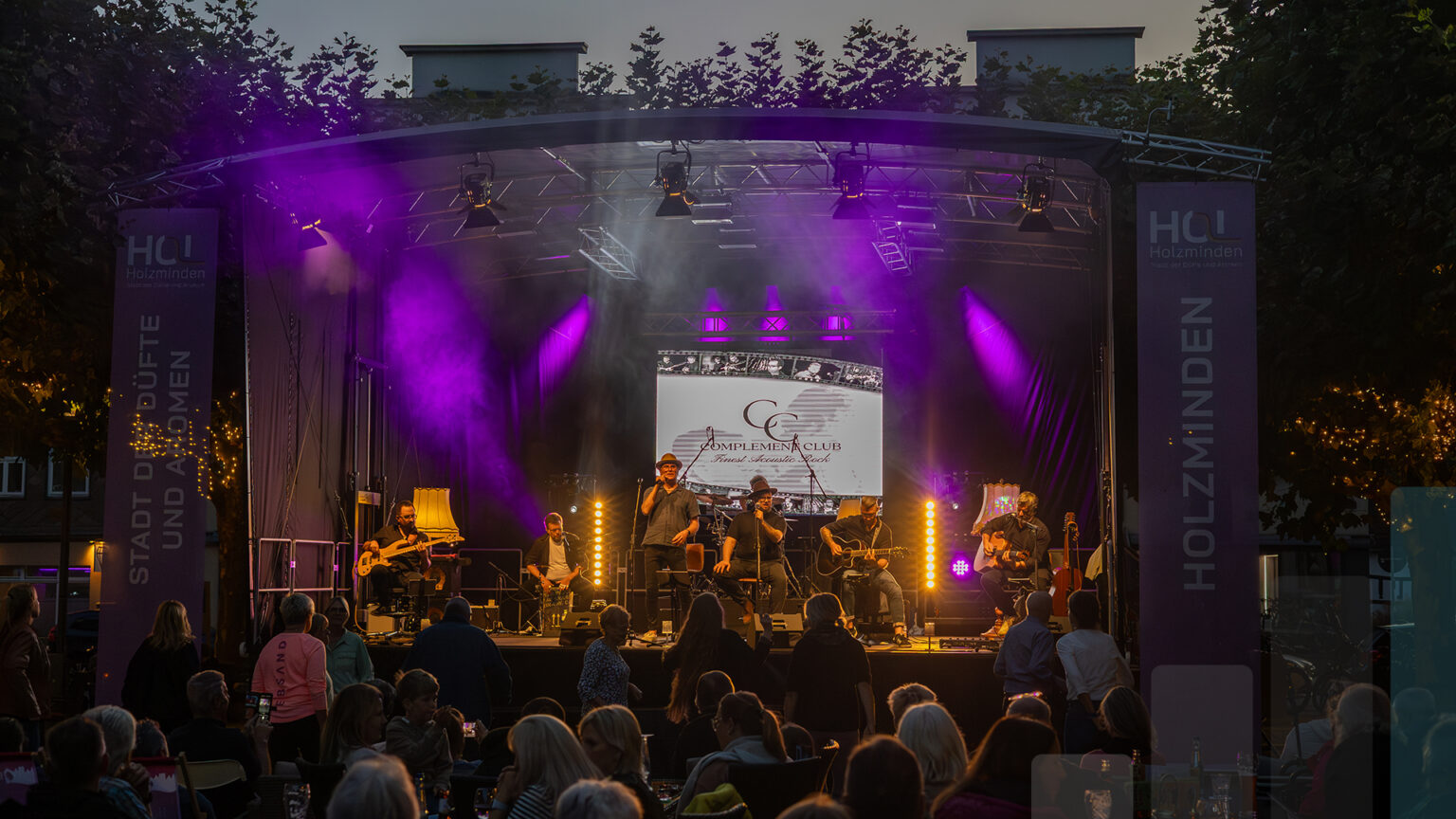 Böhse Onkelz Cover Band Glorreiche Halunken, Veranstaltungstechnik von BLM Media