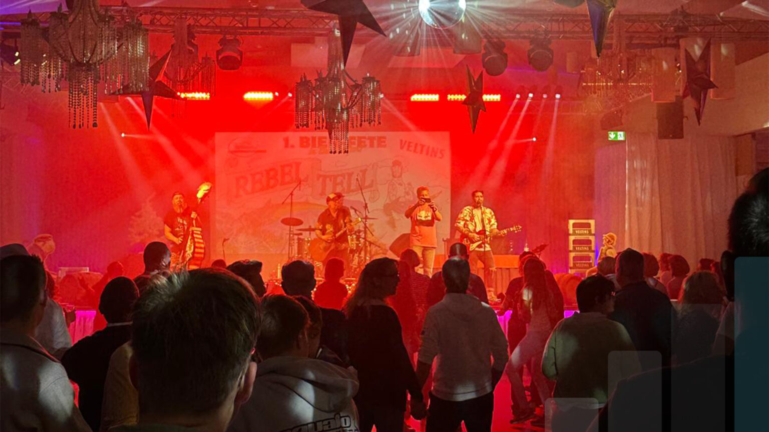 Bierfete Mittendorf, Veranstaltungstechnik von BLM Media