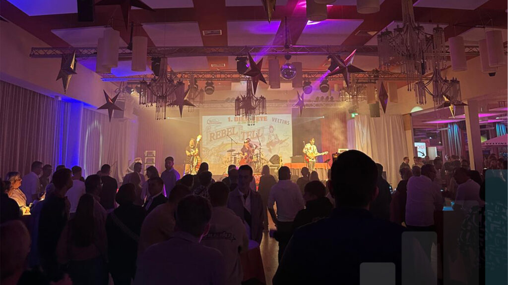 Bierfete Mittendorf, Veranstaltungstechnik von BLM Media