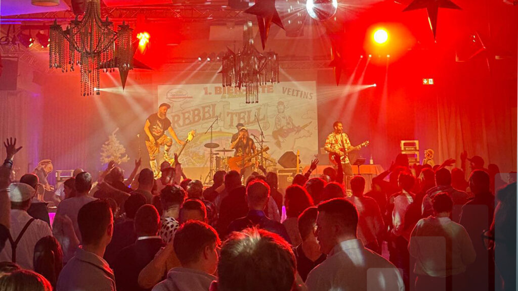 Bierfete Mittendorf, Veranstaltungstechnik von BLM Media