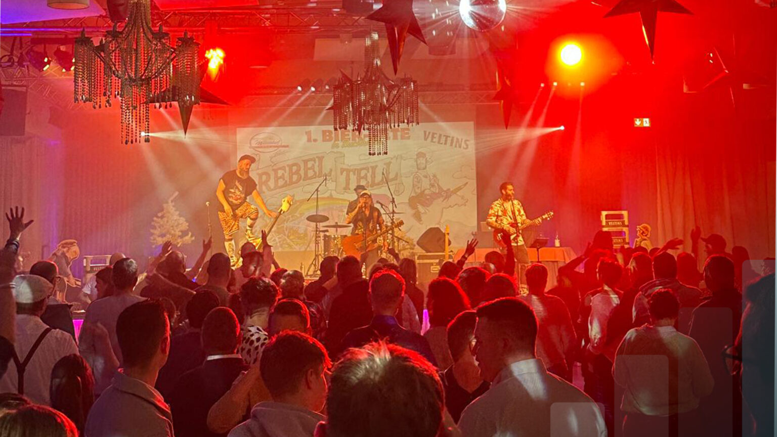 Bierfete Mittendorf, Veranstaltungstechnik von BLM Media