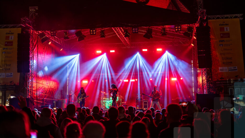 Eulenfest 2025 MainStage, Veranstaltungstechnik von BLM Media