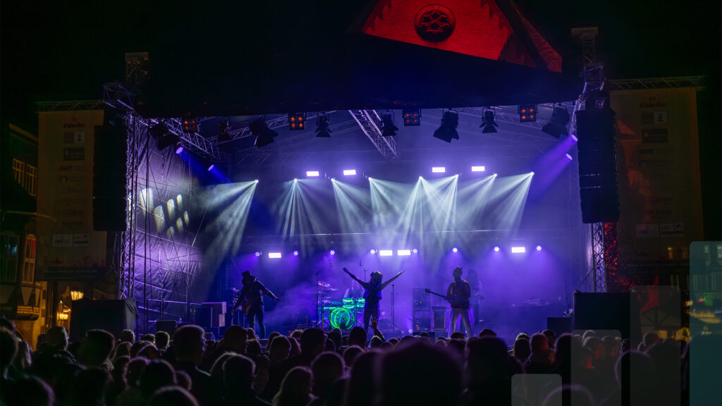 Eulenfest 2025 MainStage, Veranstaltungstechnik von BLM Media