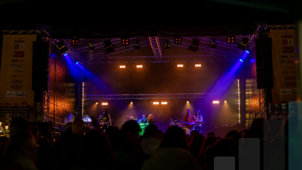 Eulenfest 2025 MainStage, Veranstaltungstechnik von BLM Media