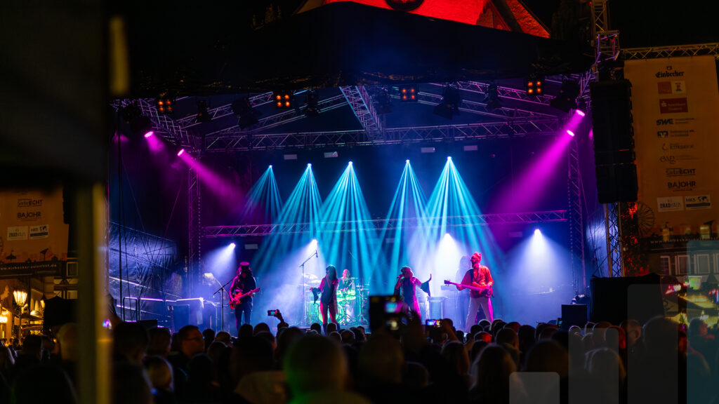 Eulenfest 2025 MainStage, Veranstaltungstechnik von BLM Media