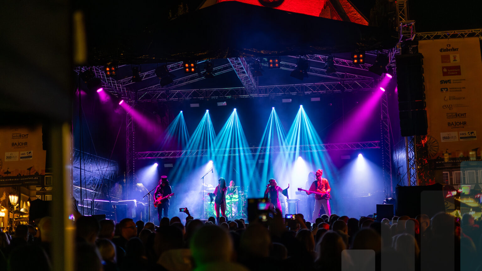 Eulenfest 2025 MainStage, Veranstaltungstechnik von BLM Media