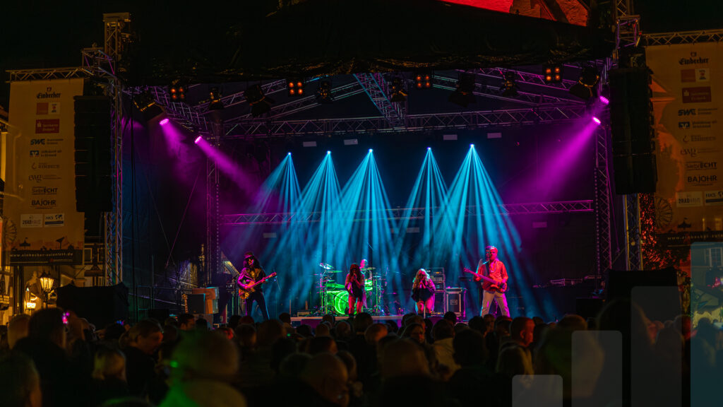 Eulenfest 2025 MainStage, Veranstaltungstechnik von BLM Media