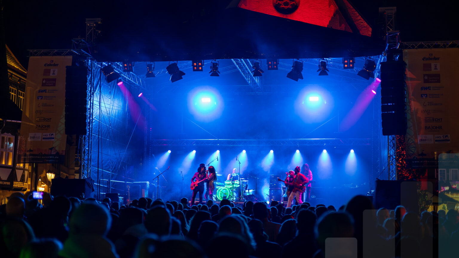 Eulenfest 2025 MainStage, Veranstaltungstechnik von BLM Media