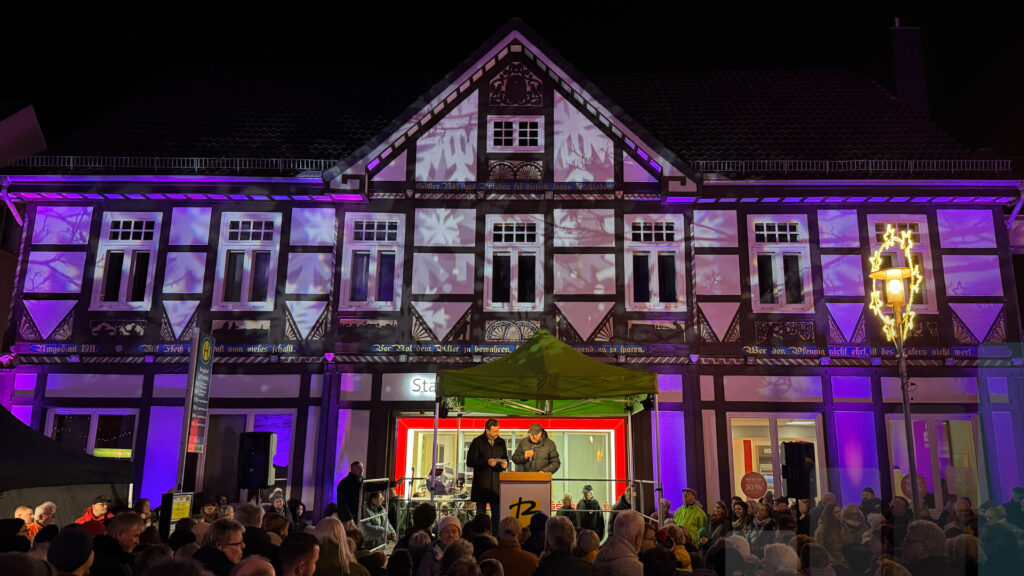 Burgdorfer Lichterwochen 2025, Veranstaltungstechnik von BLM Media