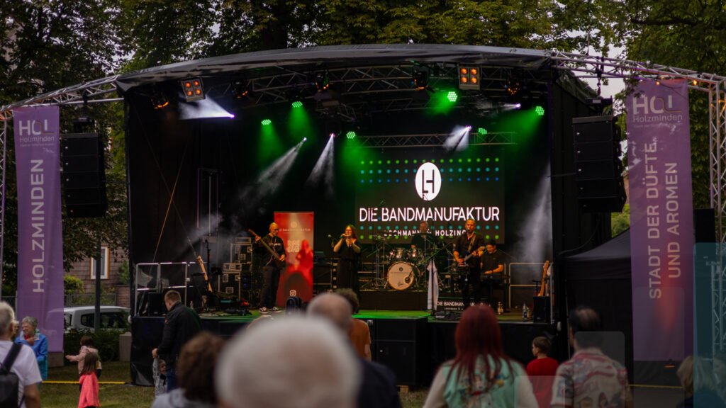 Fest an den Teichen, Veranstaltungstechnik von BLM Media