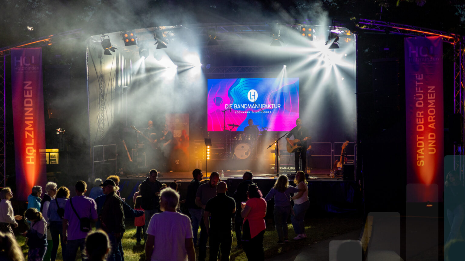 Fest an den Teichen, Veranstaltungstechnik von BLM Media