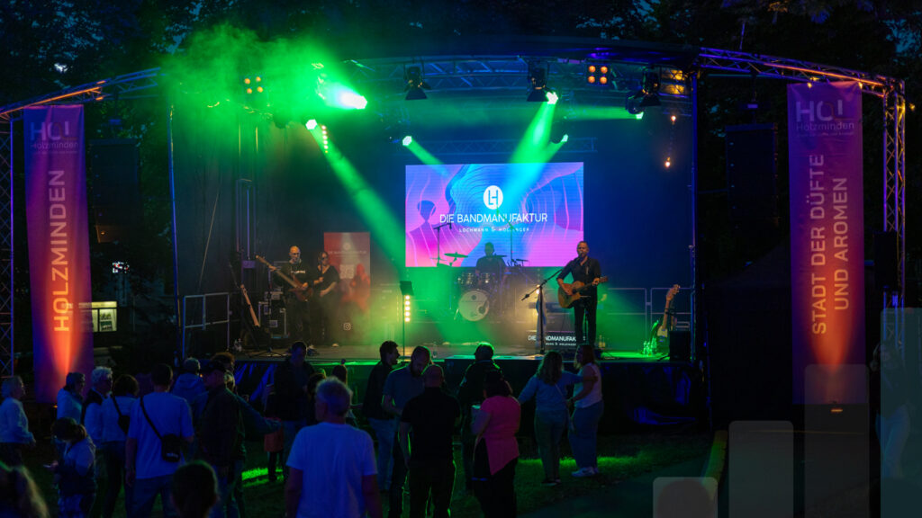 Fest an den Teichen, Veranstaltungstechnik von BLM Media