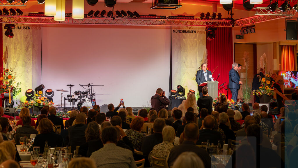 Münchhausenpreis 2025, Veranstaltungstechnik von BLM Media
